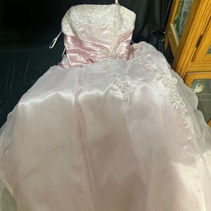 Elegant Pink dress 15 forever-size 4-#551